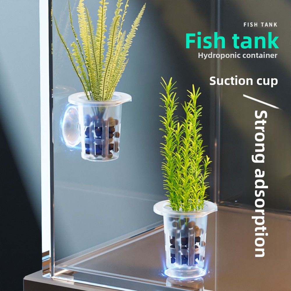 Aquarium Plant Holder - 10 قطع من أواني الزراعة المائية