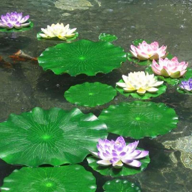 Aquarium Plant Substrate - أوراق زنبق الماء الاصطناعية 2026 بدون