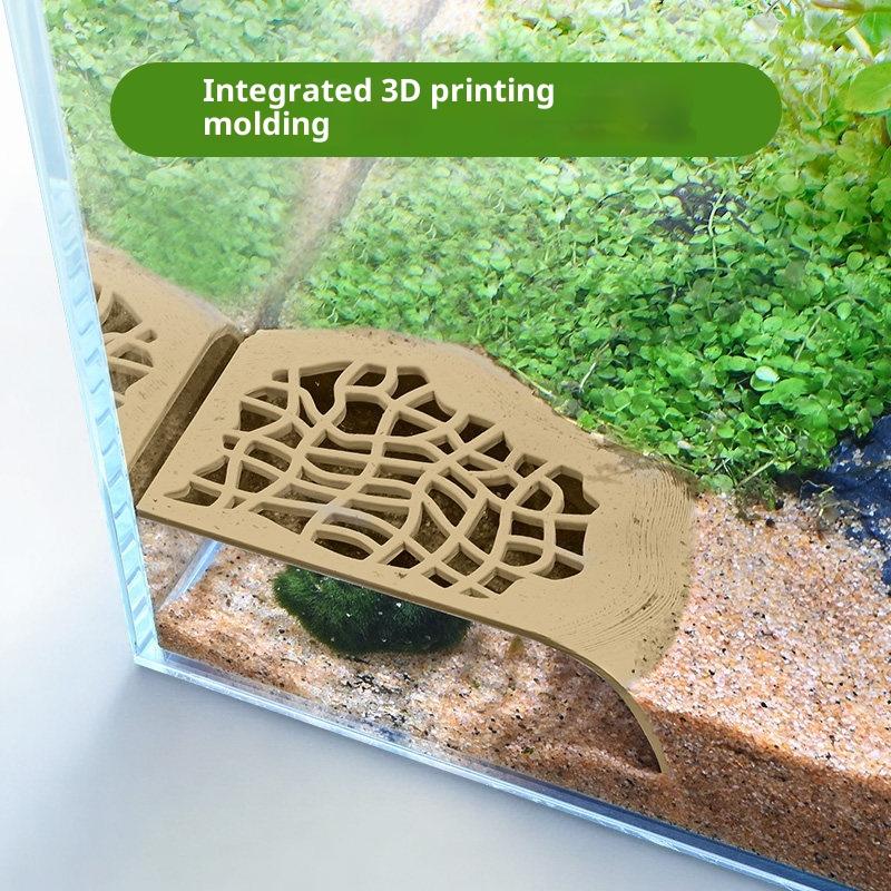Aquarium Plant Holder - غرفة مخفية لحوض السمك للأسماك الصغيرة،