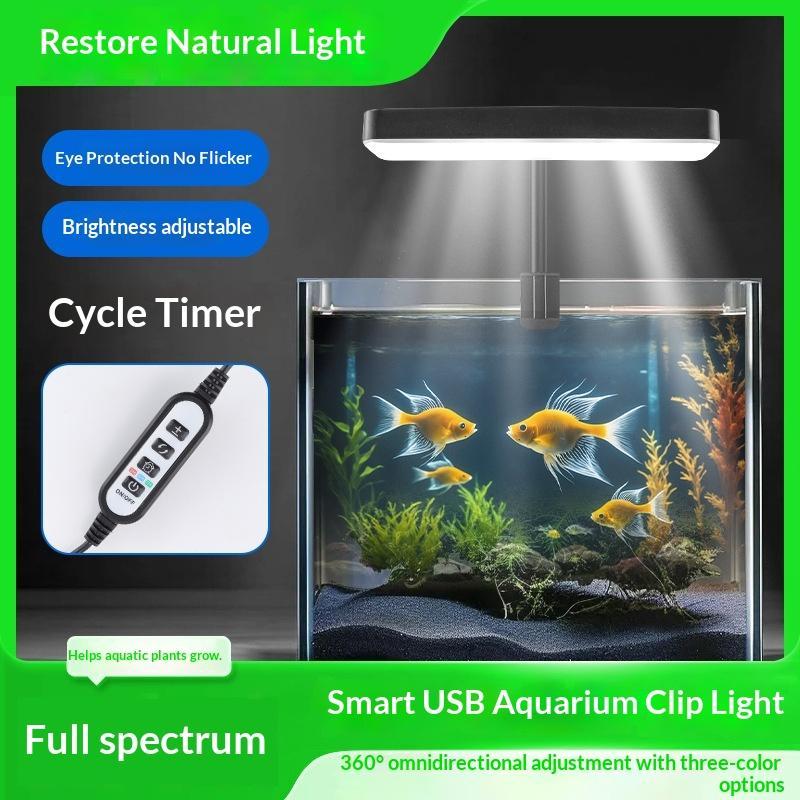 إضاءة حوض السمك LED مقاومة للم - مراجعة Aquarium Plant Light وسعره