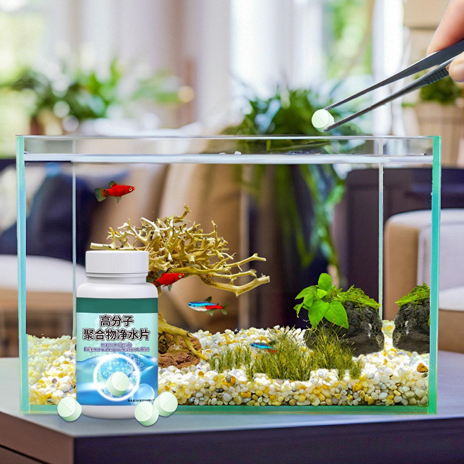 أقراص تنظيف المياه وإزالة الطح - مراجعة Aquarium Liquid Carbon وسعره