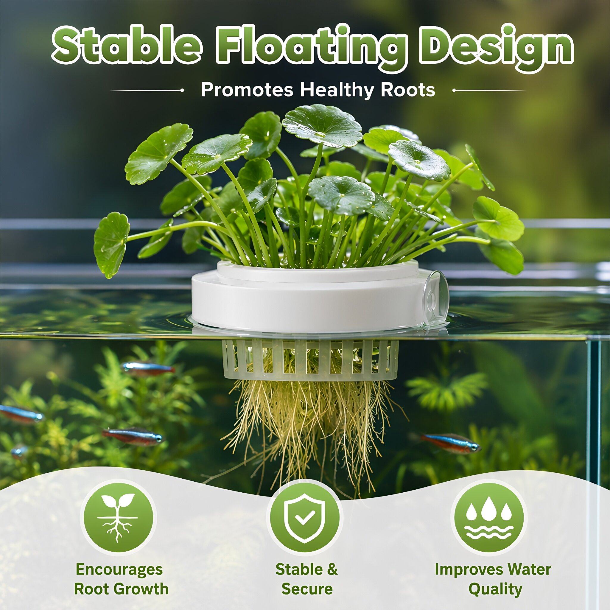 4 قطع من سلال نباتات الأحواض ا - مراجعة Planted Tank وسعره