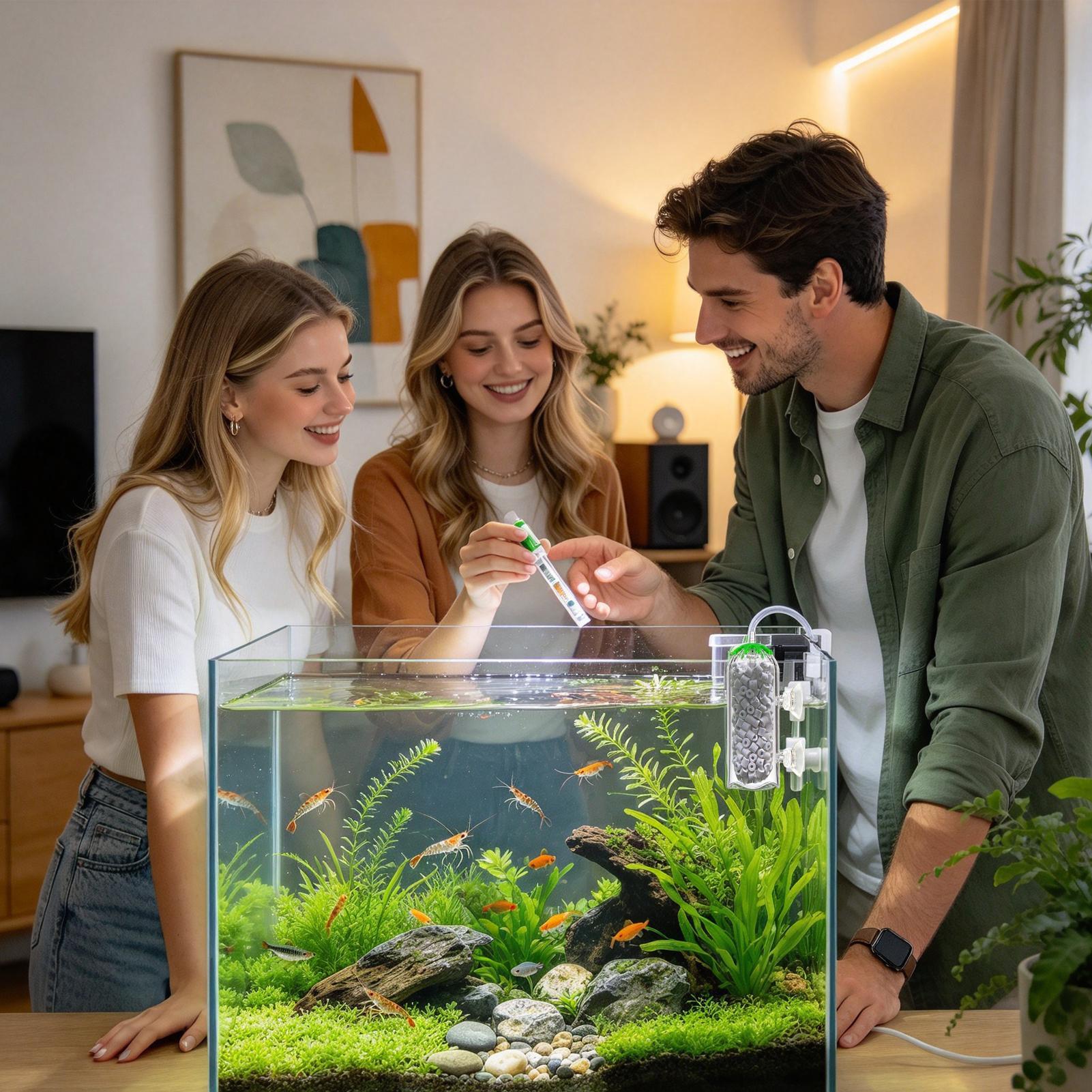 مضخة هواء لحوض السمك مع ناشر ه - مراجعة Aquarium Planted Tank Filter وسعره
