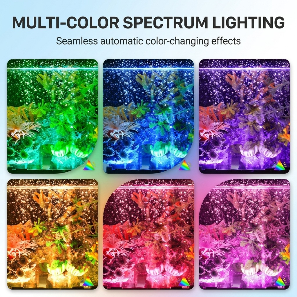 مصباح LED USB لحوض السمك مع فق - مراجعة Aquarium Plant Light وسعره