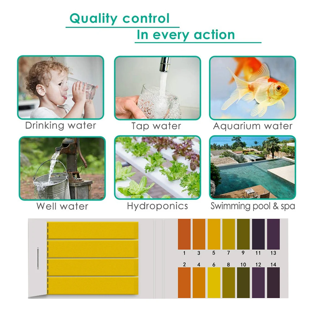 80-400 قطعة شرائط اختبار PH لل - مراجعة Aquarium Plant Substrate وسعره